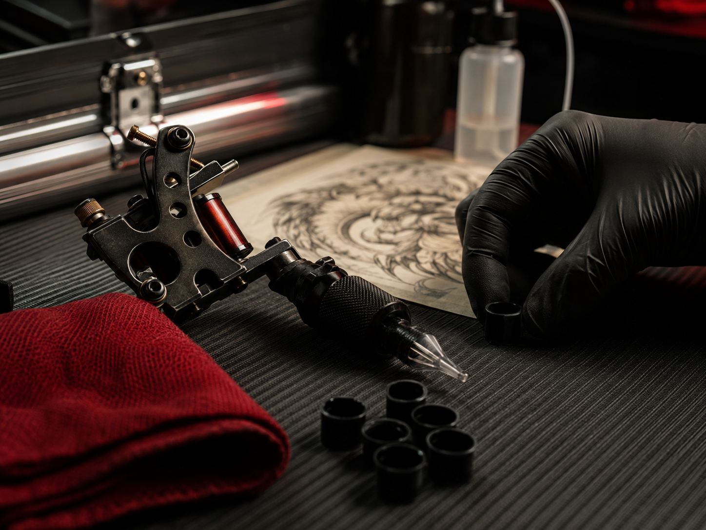 Detalhes do universo profissional da tatuagem